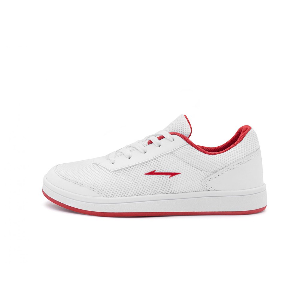 Giày Sneaker RieNevan - Casual [phối màu Trắng - Đỏ]