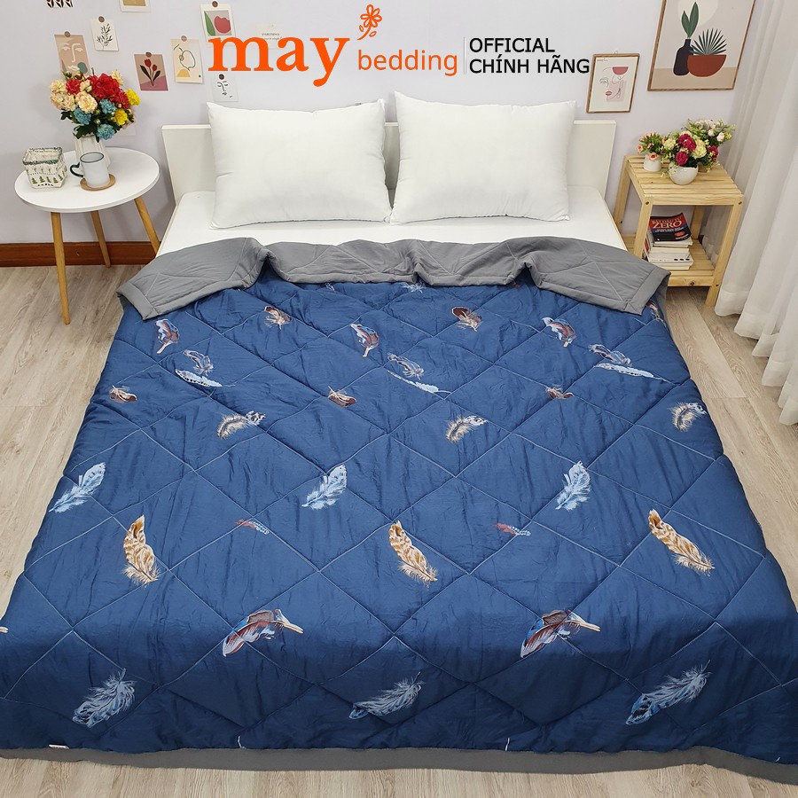 Chăn hè đũi May Bedding mềm mát, mền cotton trần bông an toàn cho sức khỏe kích thước 2mx2m3