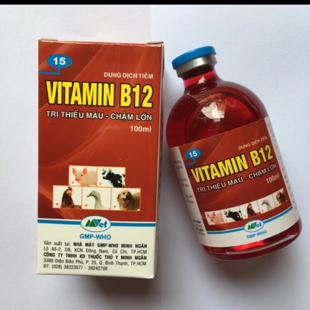 Vitamin B12 cho lan, cây cảnh 100ml Giải độc cây- Tái tạo tế bào mới