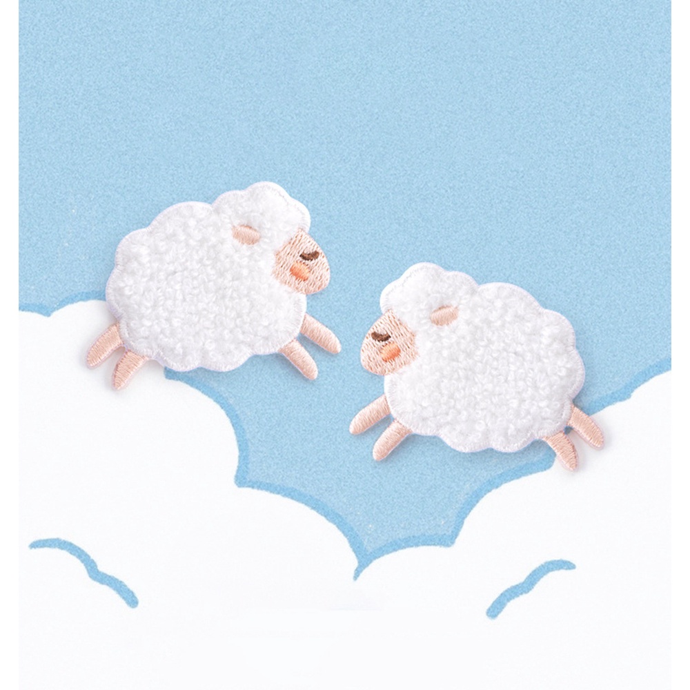 Miếng Dán Ủi Quần Áo Hình Gấu / Cừu Dễ Thương Chất Lượng Cao