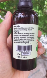 Nước cất lá trầu không