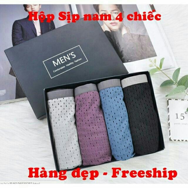 Sịp đùi nam thông hơi 4 chiếc