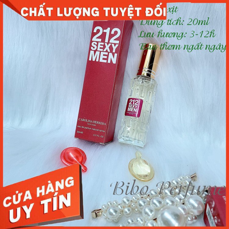 HÀNG CAO CẤP NƯỚC HOA NAM MINI 212 SEXY MEN 20ML