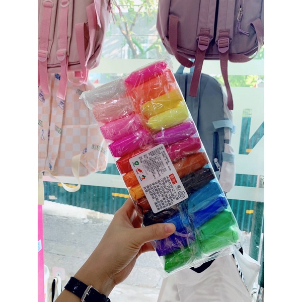 BỘ 24 MÀU ĐẤT SET TỰ KHÔ