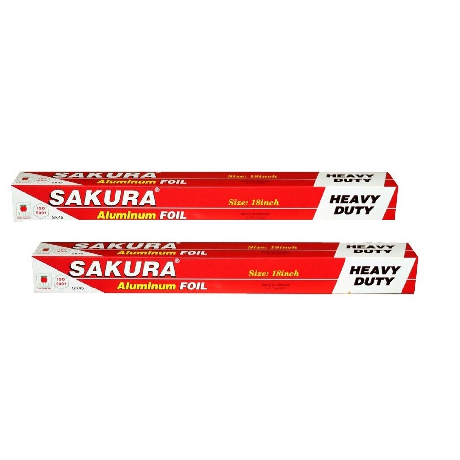 Cuộn Giấy bạc đa năng nướng cá, nướng thịt, làm bánh Sakura SK45