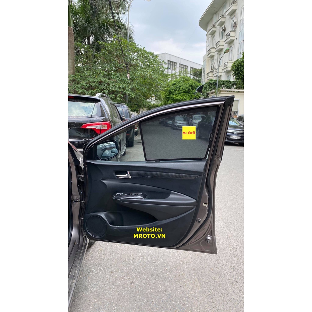 Rèm Che Nắng chống UV Xe Honda City 2011 -2013 Hàng Loại 1 MR.ÔTÔ -Bảo Hành 2 Năm