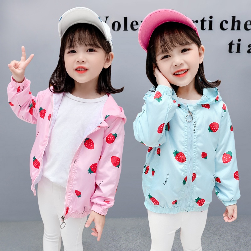 Áo Khoác Gió Bé Gái hàng QC Cao Cấp, hoạ tiết và màu sắc siêu đáng yêu, cho bé từ 1 - 7 tuổi