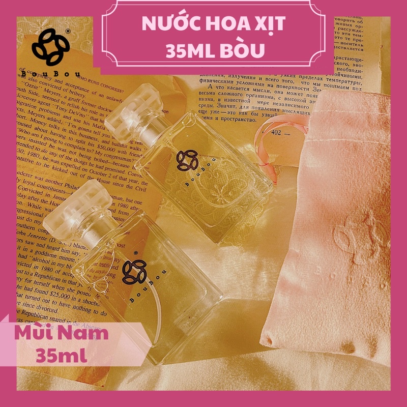 [BÒU PERFUME] NAM - Nước Hoa Xịt 35ml