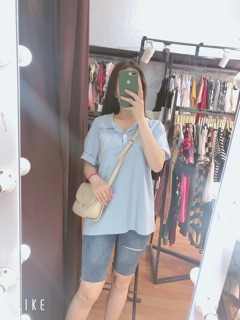 Phông cổ đức dáng oversize