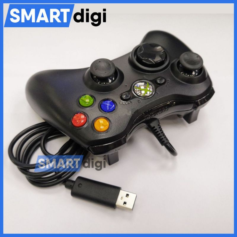 Tay cầm Xbox 360 có dây full box có rung - Tay cầm chơi game PC, Laptop cực tối ưu, chơi full skill FO4, PES | BigBuy360 - bigbuy360.vn