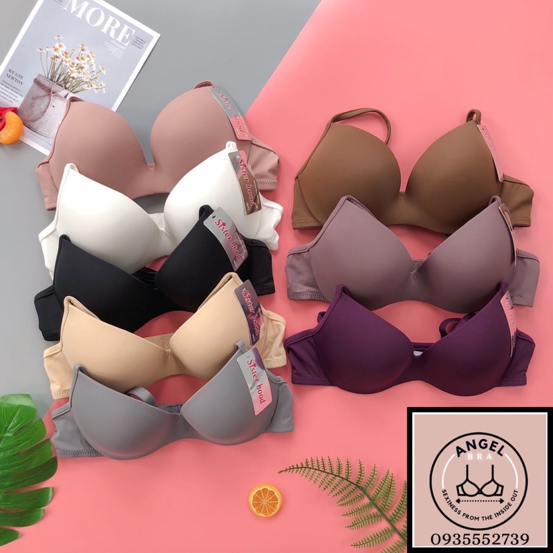 Áo ngực Thái Lan, nội y đệm mỏng, lót nữ vải mượt có gọng nâng cao cấp Sisterhood 8056 - angel.bra6 | BigBuy360 - bigbuy360.vn