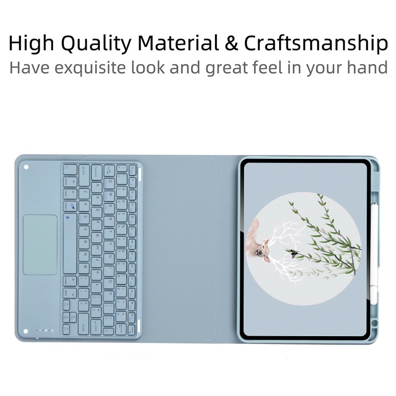 Bao Da Máy Tính Bảng Có Bàn Phím Bluetooth Từ Tính Tháo Rời Được Cho Xiaomi Pad 6 Pro 2023 11 "Xiaomi MiPad 5 5 Pro 6 11 inch