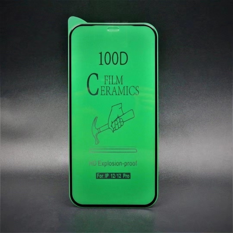 Kính cường lực dẻo 100D kèm miếng lau Iphone/Samsung/Oppo/Vivo/Xiaomi/Huawei