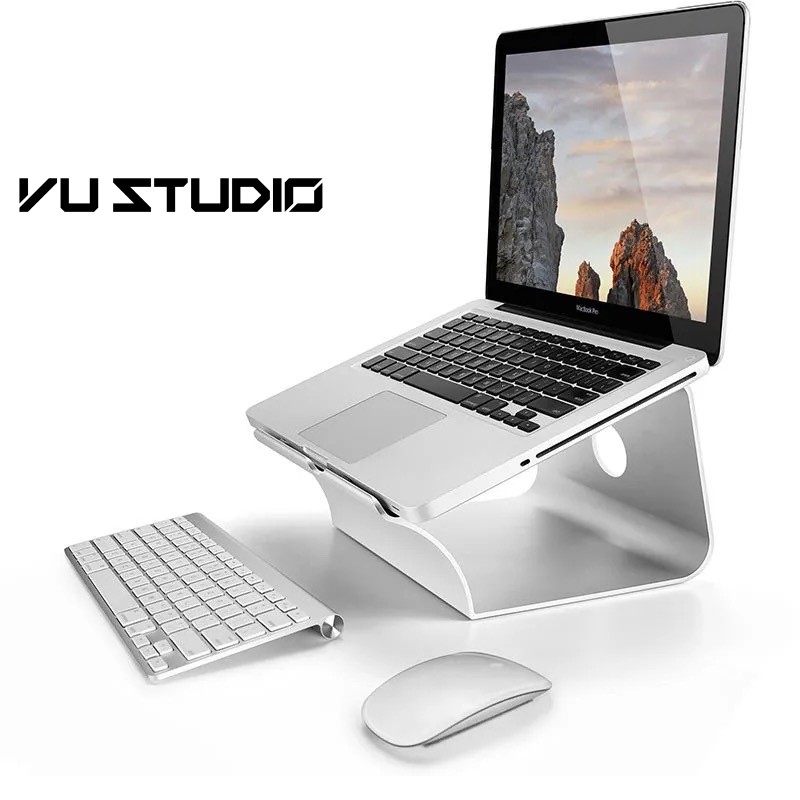 [Mã 55ELSALE1 giảm 7% đơn 300K] Giá đỡ nâng cao laptop thiết kế liền mạch bằng nhôm nguyên khối D1 cao cấp