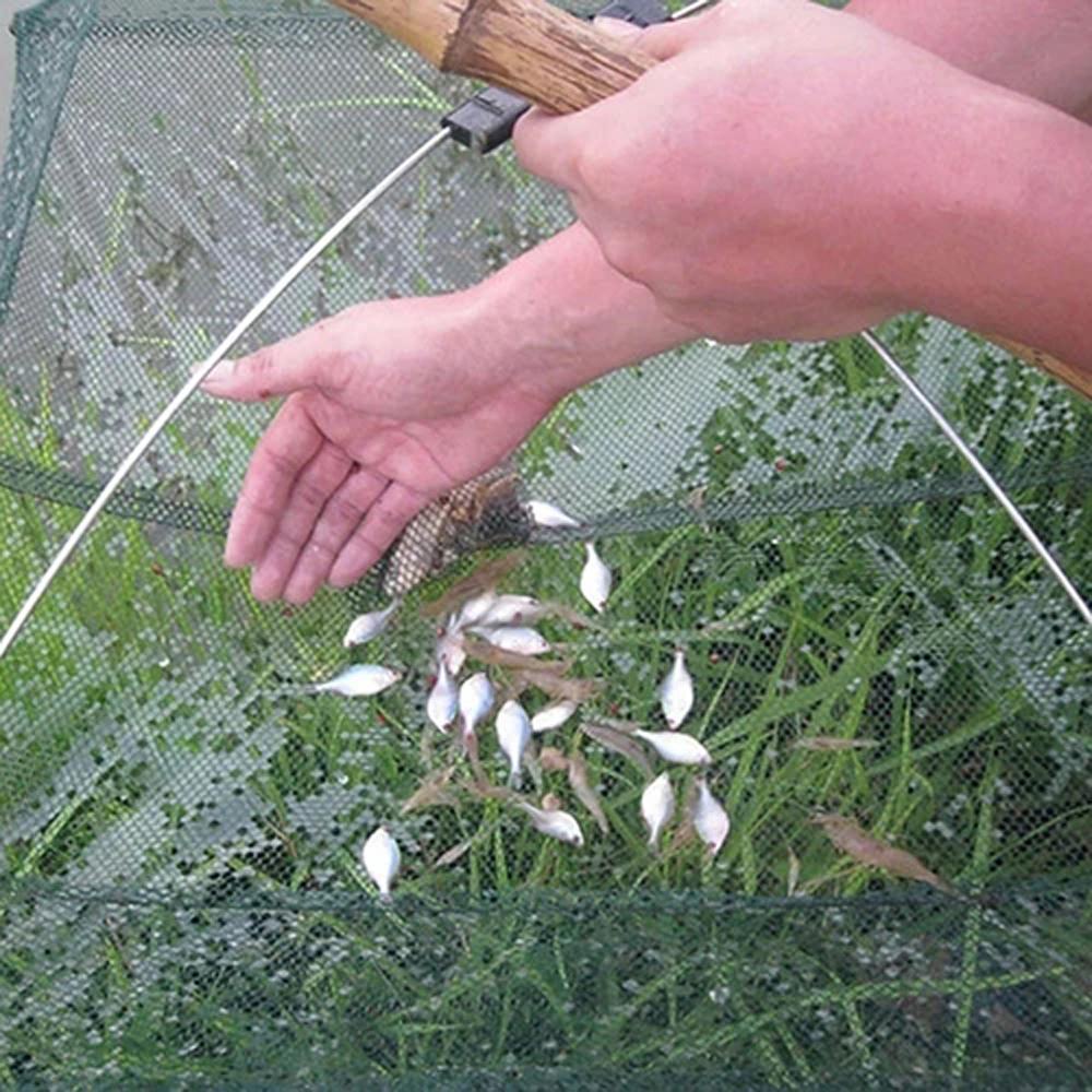 Lưới Đánh Bắt Cá Tôm Cua Bằng Nylon Gấp Gọn Tiện Lợi