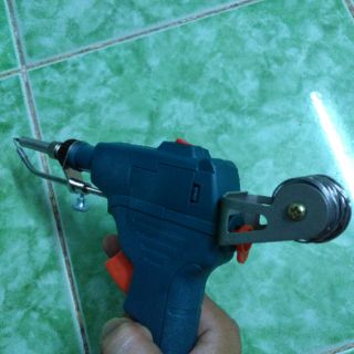 Mỏ hàn chì - tự đẩy chì - thiếc bằng nút nhấn