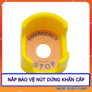 Nắp Chụp Bảo Vệ Nút Dừng Khẩn Cấp STOP 22mm