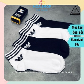 Tất adidas ngắn cổ 3 lá-hangvnxk -thời trang