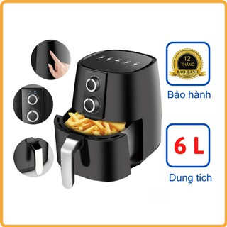 Nồi chiên không dầu Camel 6l - Làm nóng tối ưu - Bảo hành 12 tháng
