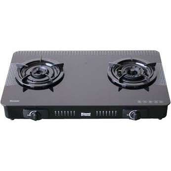 [ HÀNG CHÍNH HÃNG ] Bếp gas đôi Rinnai RV-715 Slim(GL) mặt kính+ Van Dây-Bảo Hành 24 Tháng