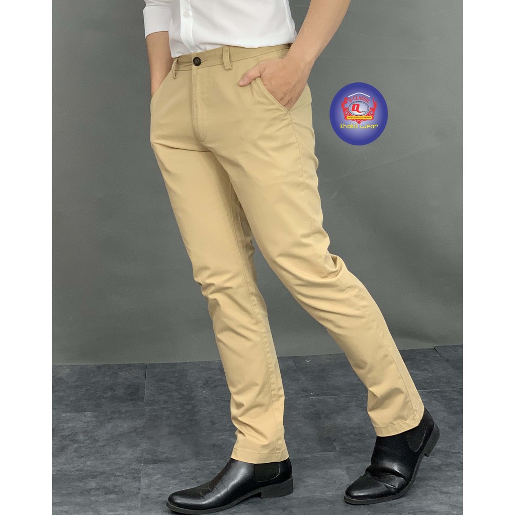 Quần kaki nam dài phong cách Hàn Quốc sang trọng, quý phái màu sắc thanh lịch Q0008