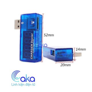 USB đo dòng đo áp V1 - Đầu USB Đo Điện Áp Và Cường Độ Dòng Điện Của Bộ Sạc Điện Thoại Di Động Có Màn Hình Kỹ Thuật Số