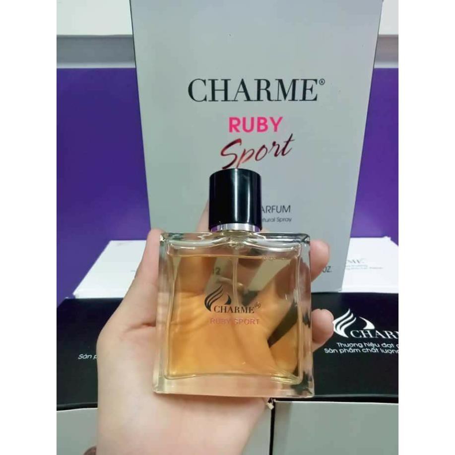 [ Chính Hãng 100% ] Nước Hoa Charme Ruby Sport EDP 50ML . Chính Hãng Cao Cấp