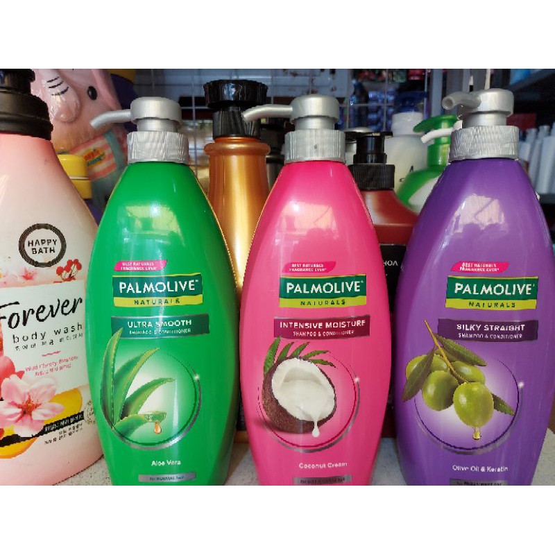 DẦU GOI PALMOLIVE INTENSIVE MOISTURE & SILKY STRAIGHT 600ML.