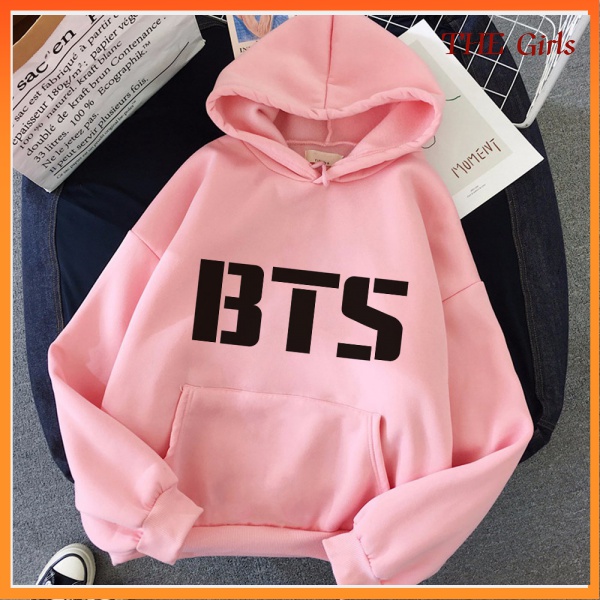 Áo Hoodie Bts Jin Jimin Suga Love Yourself Chui Đầu Rap-3