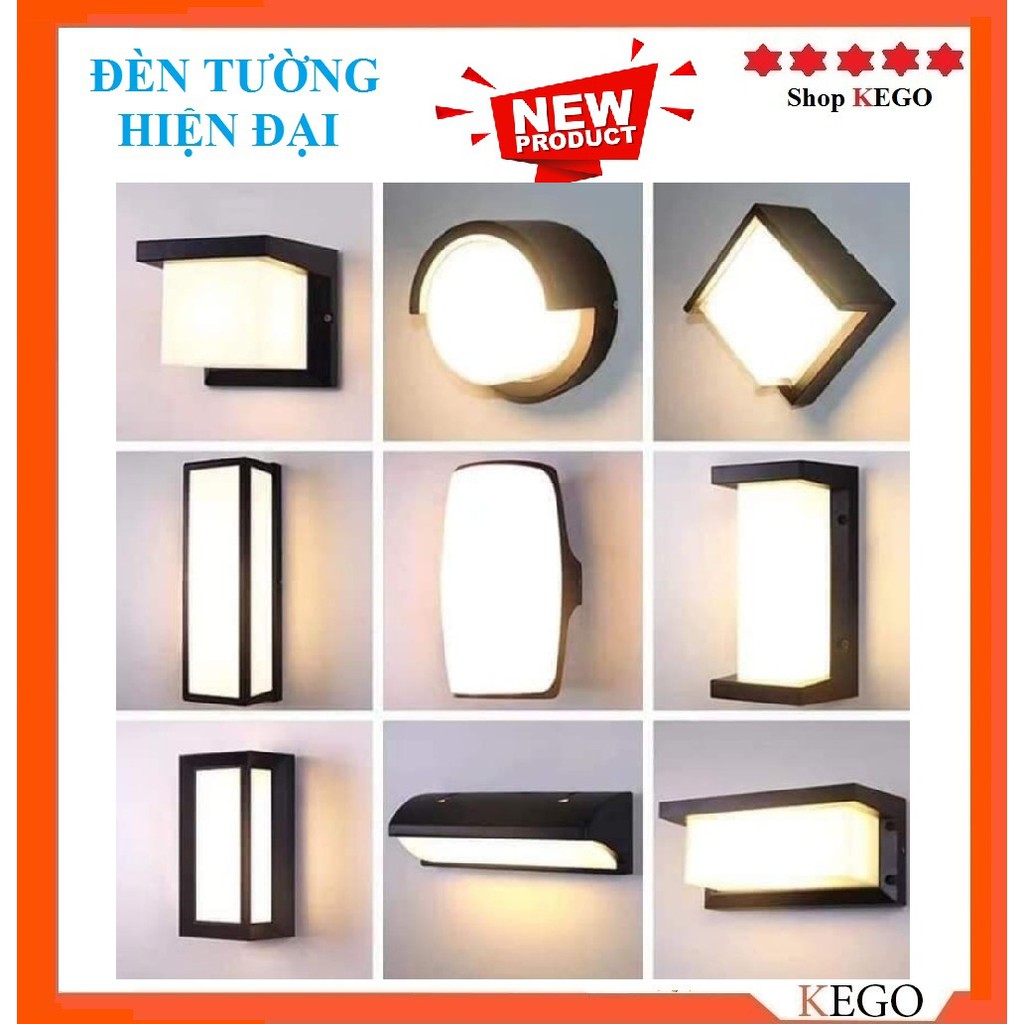 Đèn tường hiện đại trang trí trong nhà và ngoài trời chống nước .