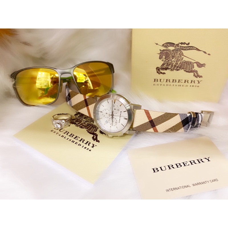 Đồng hồ Nam Burberry The City Silver Nova