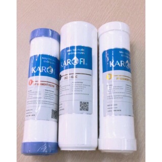 Bộ Lõi Lọc Nước Karofi 123 Chính Hãng 100%