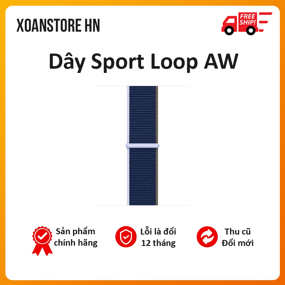 Dây đeo VẢI Sport Loop cho Apple Watch SERIES 1 2 3 4 5 6 kích thước 38mm 40mm 42mm 44mm