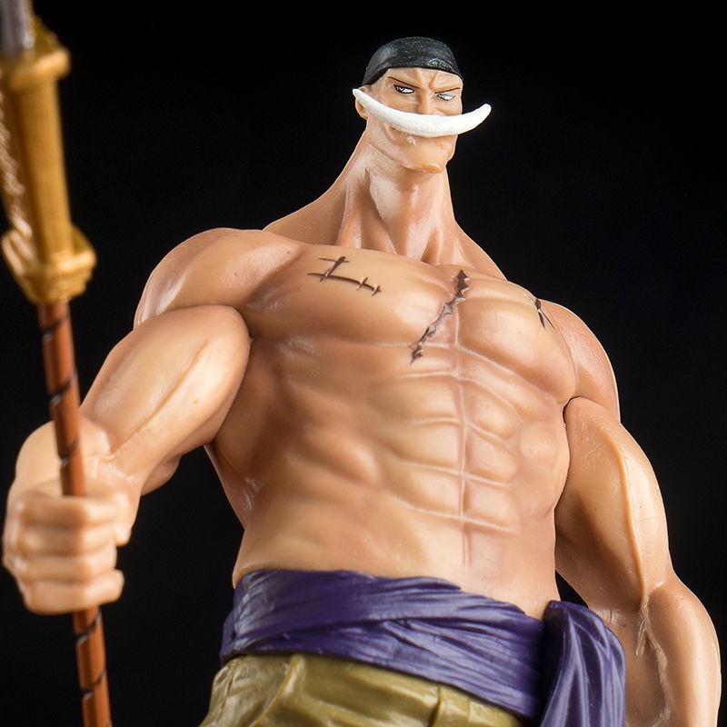 【Tại Chỗ】One Piece Bốn Hoàng Đế Râu Trắng Cũ Thiết Lập Để Làm Mô Hình Edward Newgate. Bia Mộ Món Quà Trang Trí Xung Quan