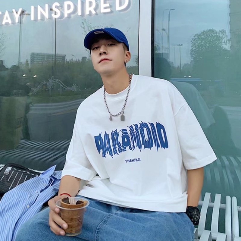 Áo Thun Tay Ngắn Thời Trang Hàn Quốc Size M-5XL