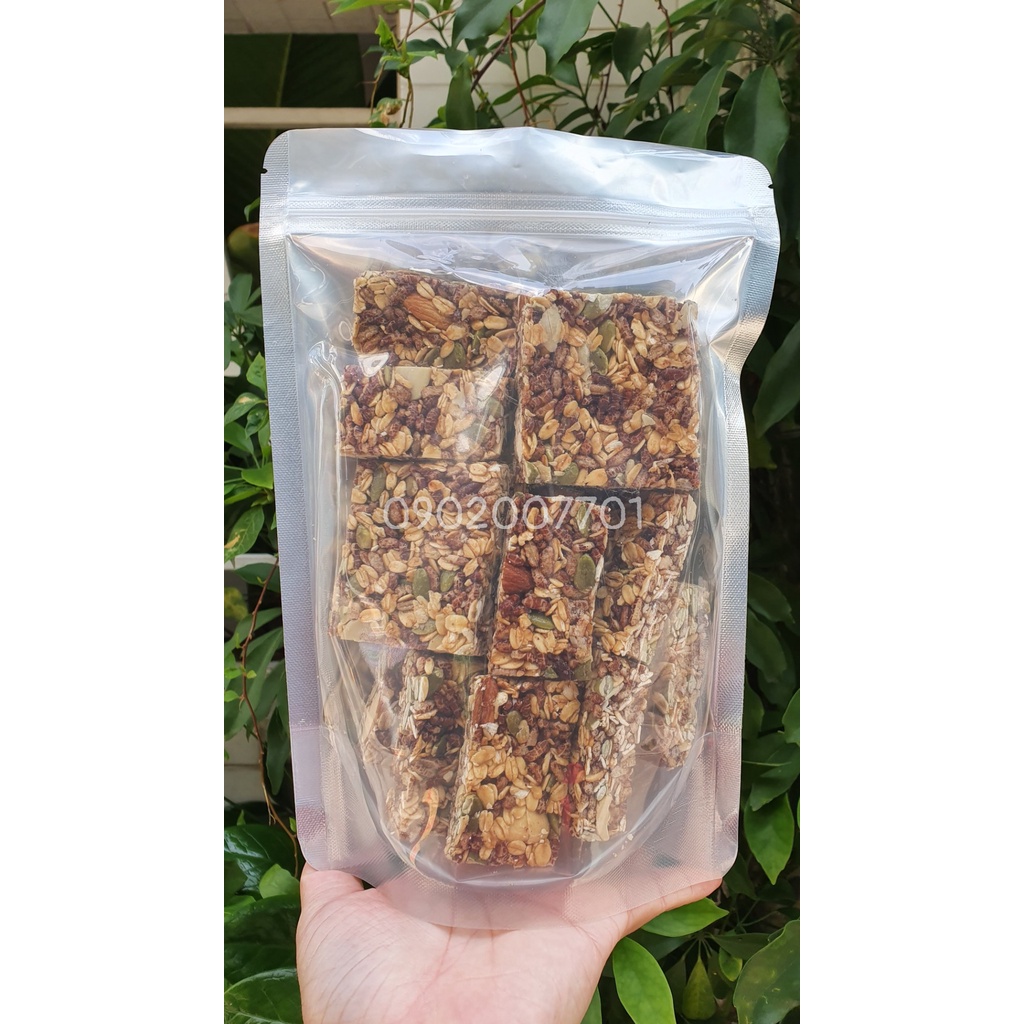 1 Kg thanh Granola Bar mix hạt dinh dưỡng thơm ngon