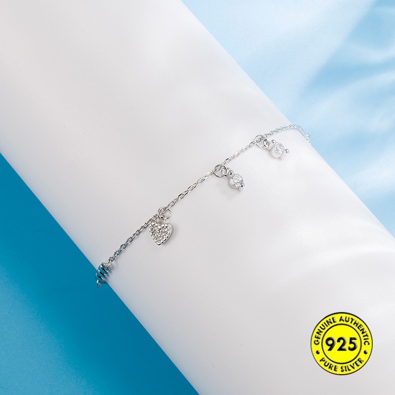 Vòng Tay Bạc 925 Mới Dành Cho Nữ Ins