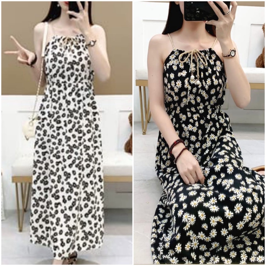 Hum - Đầm Maxi Dài Mặc Mùa Hè/Đầm/Đầm/Đầm Hai Dây/Đầm Dài/Áo Khoác Quà Tặng Dài/Đầm Maxi Cho Nữ / Đầm Maxi Dài Che Nắng/Đầm Dài/ Quần Áo Cho Nữ