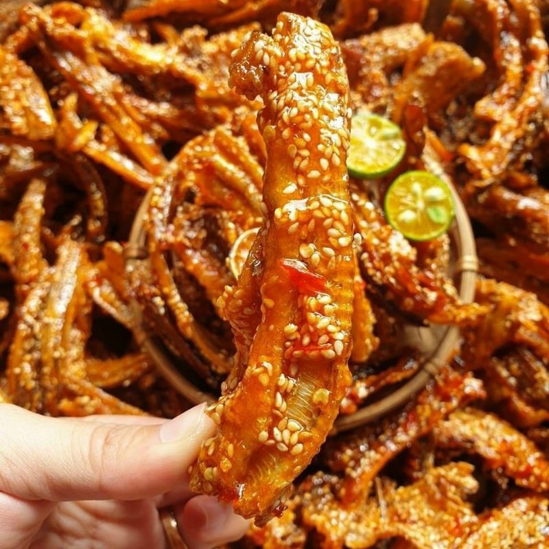 Khô cá khoai rim sate mè Lon  TỪ ĐƠN 50K,  Hàng ngon nhà làm