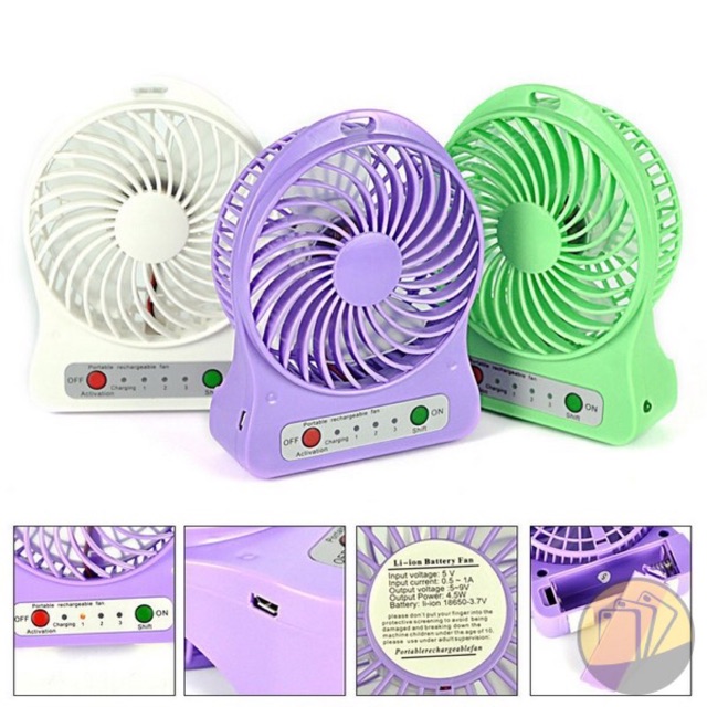 Quạt mini để bàn hoadau832