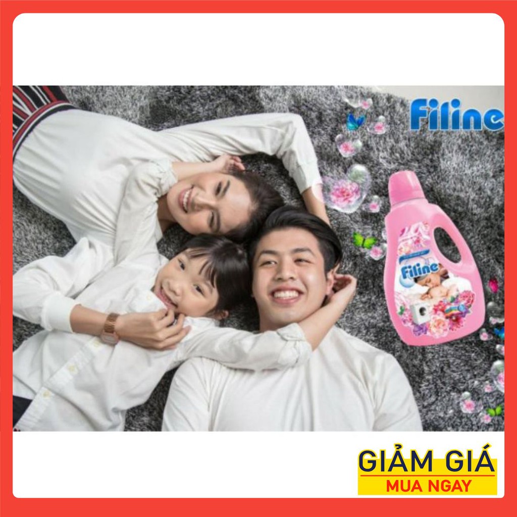 Nước giặt cao cấp filine việt nam sạch_thơm_lưu hương_1 Can 3 lít
