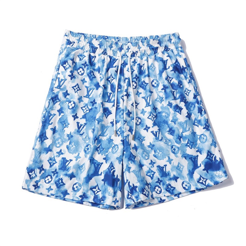 Lv Quần Short Mềm Thoải Mái In logo Vẽ Tay Thời Trang Chất Lượng Cao