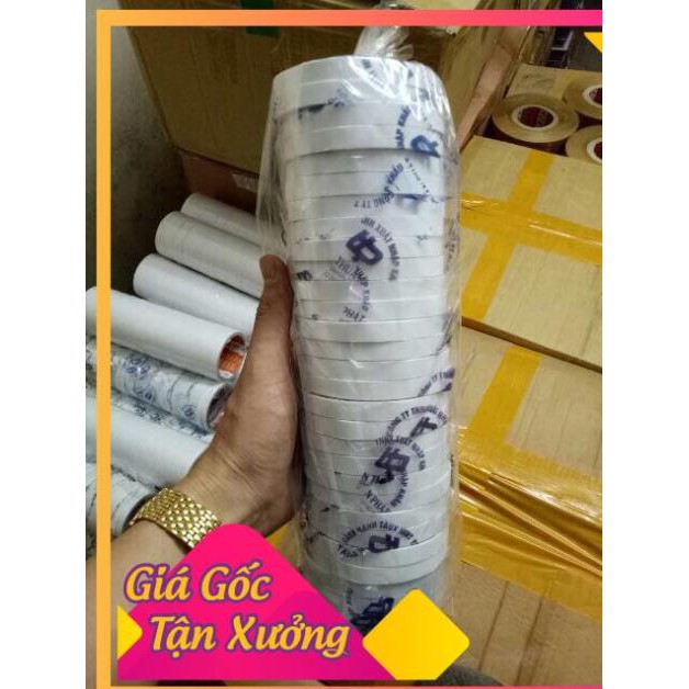 [SHOPEE TRỢ GIÁ] Băng dính 2 mặt loại mỏng các cỡ ( dài 2 mét/ cuộn)