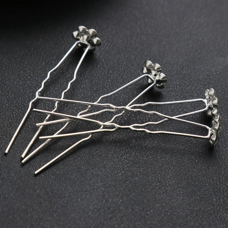 20 trâm cài tóc hình hoa đính ngọc trai cho cô dâu