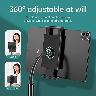 Giá Đỡ Điện Thoại, Ipad Đế Tròn Sắt B100 có lớp cao su chống trơn, xước