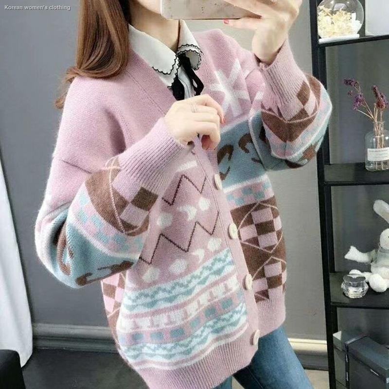 Áo Khoác Cardigan Dệt Kim Thời Trang Cho Nữ