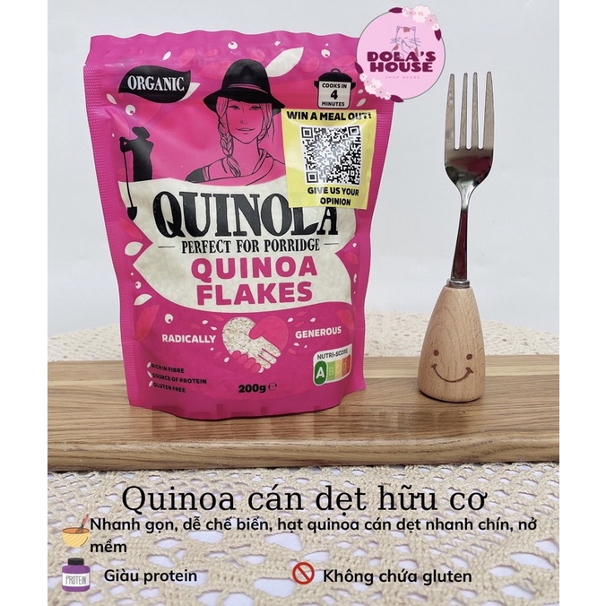 HẠT QUINOA CÁN DẸT MOTHERGRAIN