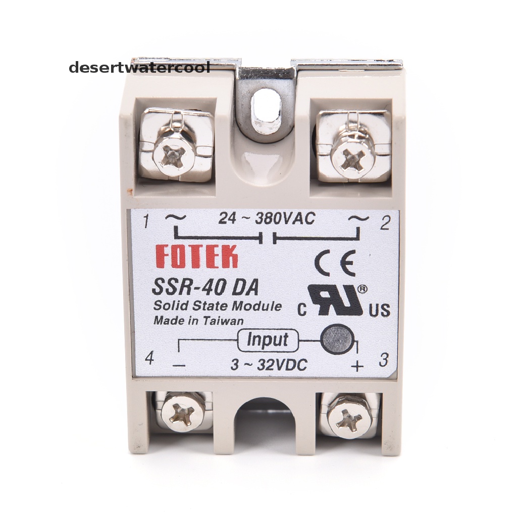 Rơ Le SSR 40A Có Lá Cờ SSR-40DA 40A DC