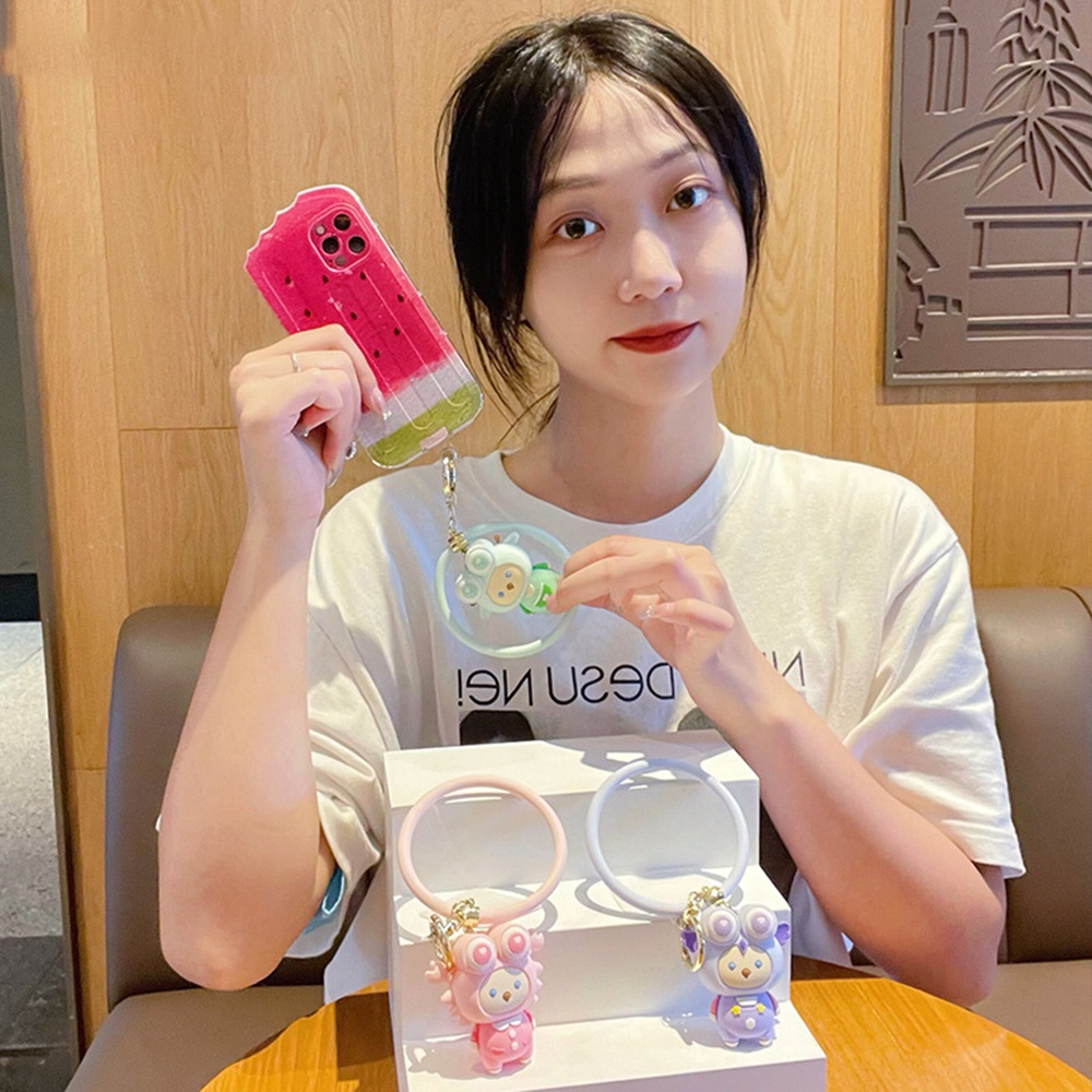 Móc Điện Thoại Hình Búp Bê Hoạt Hình Đáng Yêu