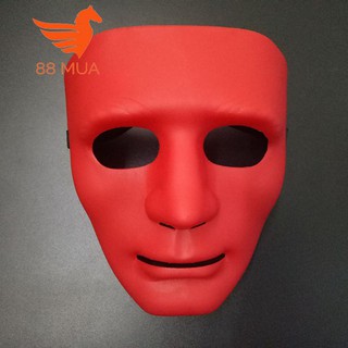Mặt Nạ Jabbawockeez Mặt Nạ Cosplay Mặt Nạ Hóa Trang Màu Đỏ-y55